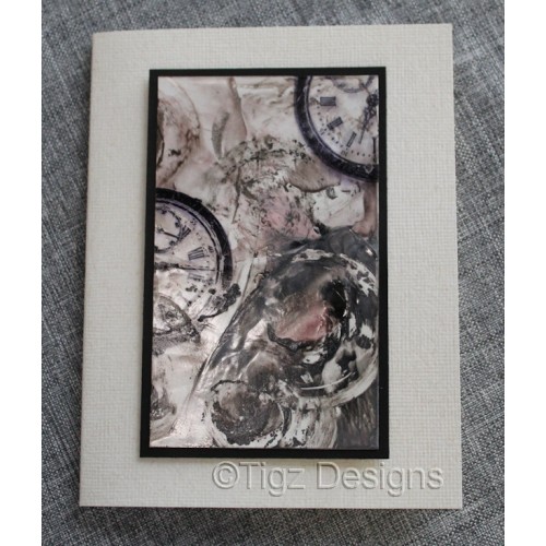 Encaustic Elements - Fathers Day (Husband) Greeting Card #21-21